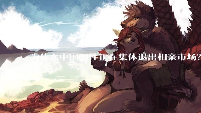 为什么中国男性正在集体退出相亲市场？